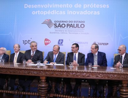 Governo do Estado e AACD firmam parceria para produção de próteses de alta tecnologia