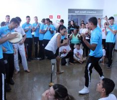 Equipe Sub-17 do Santos FC visita a AACD