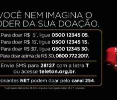 Banner do teleton