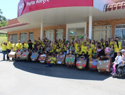 Desfile de Campeões na AACD RS