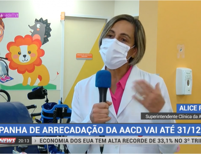 Campanha de arrecadação da AACD vai até 31/12
