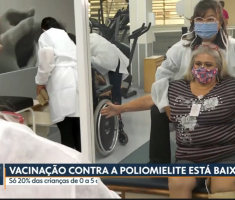 AACD é destaque em reportagens que abordam a importância da vacinação contra a poliomielite