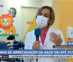 Campanha de arrecadação da AACD vai até 31/12