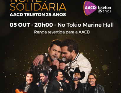 Noite Solidária Redes Sociais