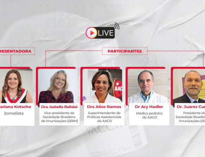 Live sobre o Risco da Volta da Poliomielite | AACD, SBIm & Sanofi