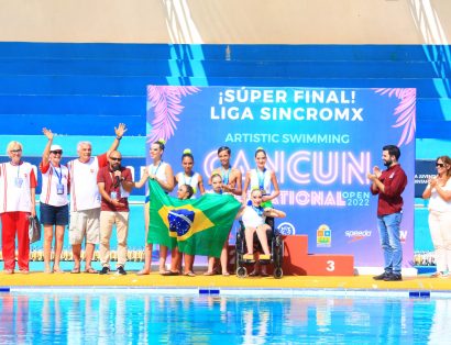 Equipe de Nado Artístico Adaptado da AACD vence Competição Internacional no México