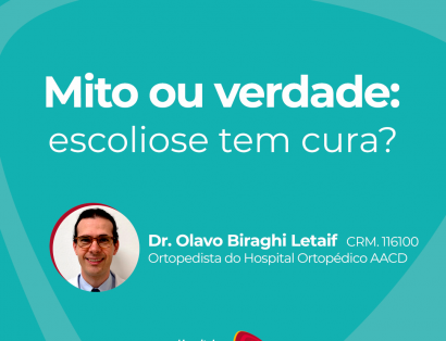 Escoliose tem cura?