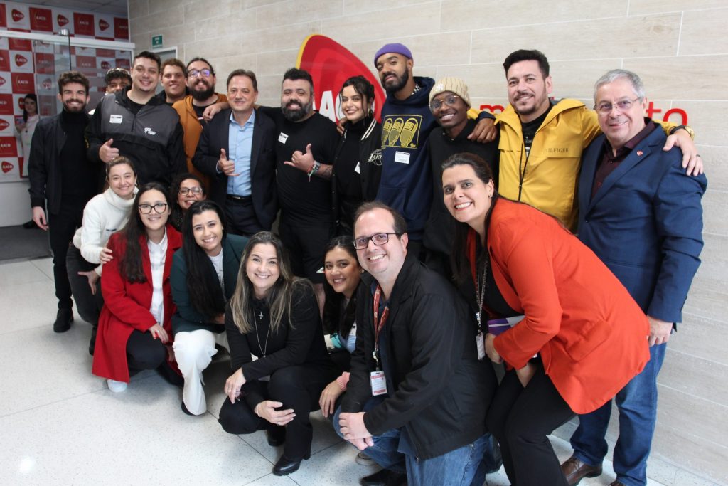 Visita dos influenciadores dos Estúdios Flow na AACD_2