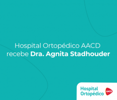 Médica da Holanda visita o Hospital Ortopédico AACD e dialoga com profissionais