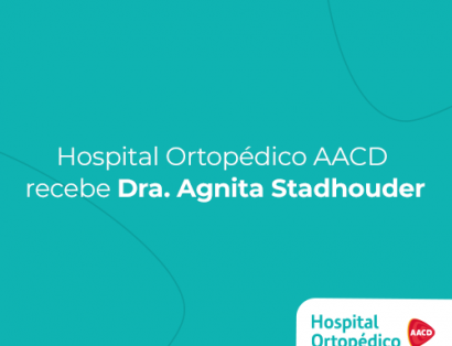 Médica da Holanda visita o Hospital Ortopédico AACD e dialoga com profissionais