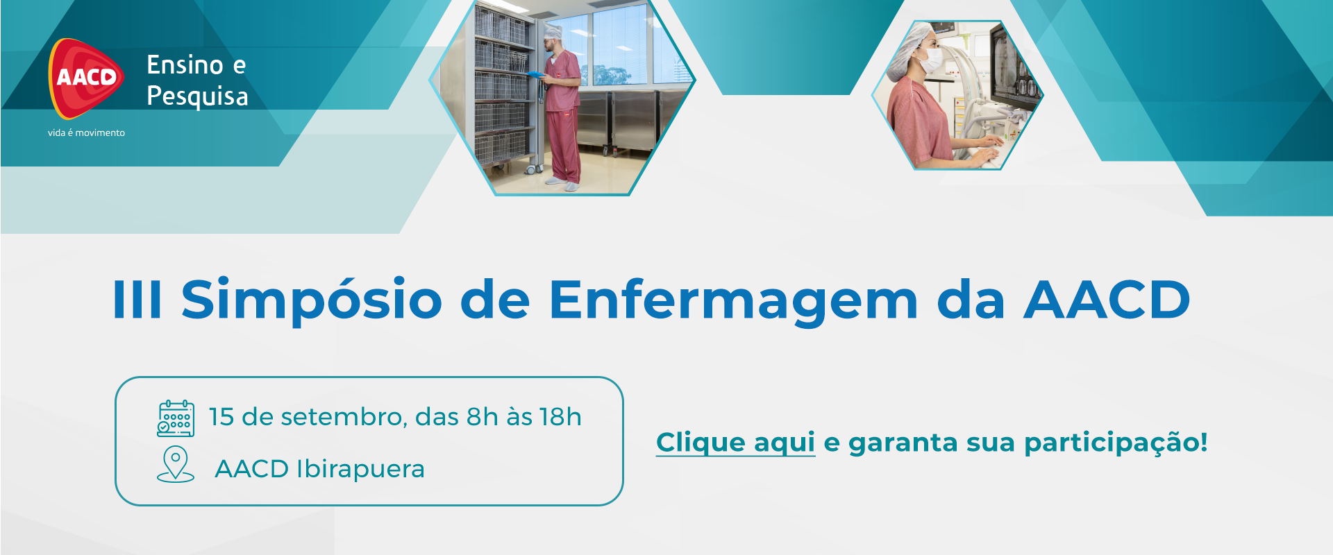 III Simpósio de Enfermagem da AACD