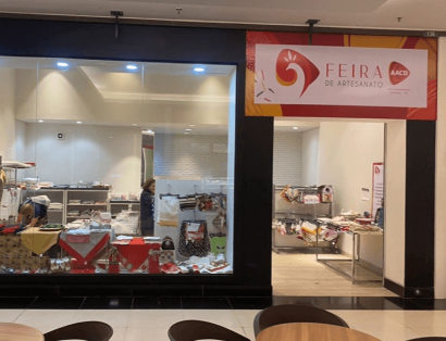 AACD Uberlândia promoveu a Feira de Artesanato no Center Shopping