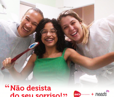 AACD e RD Saúde lançam campanha para conscientizar sobre a importância do atendimento especializado em saúde bucal para as pessoas com deficiência física