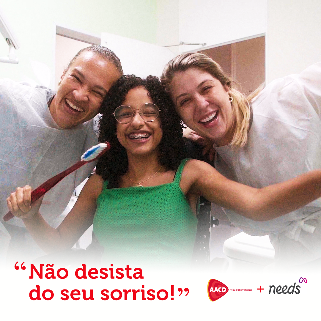 AACD e RD Saúde lançam campanha sobre cuidado com os dentes da pessoa com deficiência