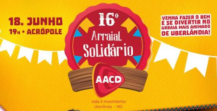 AACD Uberlândia realiza 16º Arraial Solidário