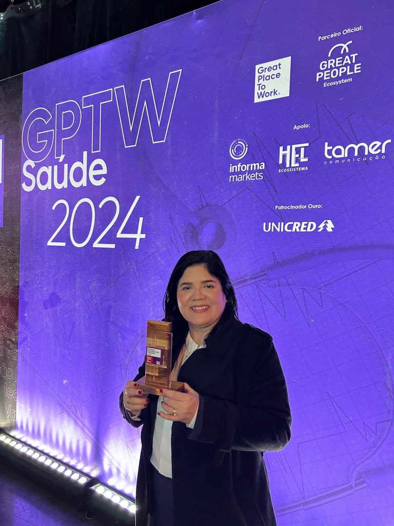 A superintendente de Desenvolvimento Humano e Organizacional da AACD, Andreia Leite dos Santos