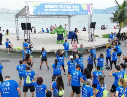 Desafio Teleton VTV: Atividade física em prol da AACD