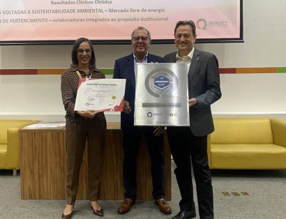 Hospital Ortopédico AACD recebe acreditação internacional Qmentum nível Diamante