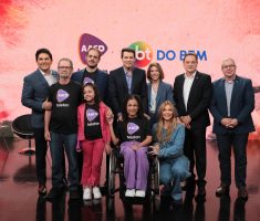 Coletiva de imprensa da Campanha AACD Teleton 2024 reúne Cleso Portiolli, Virginia, Daniela Beyruti, César Filho, Valdesir Galvan, Edson Brito e Marcelo Kestenbaum para anunciar novidades