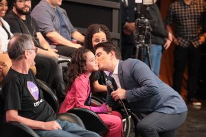 César Filho interage com os pacientes-símbolo da Campanha AACD Teleton 2024