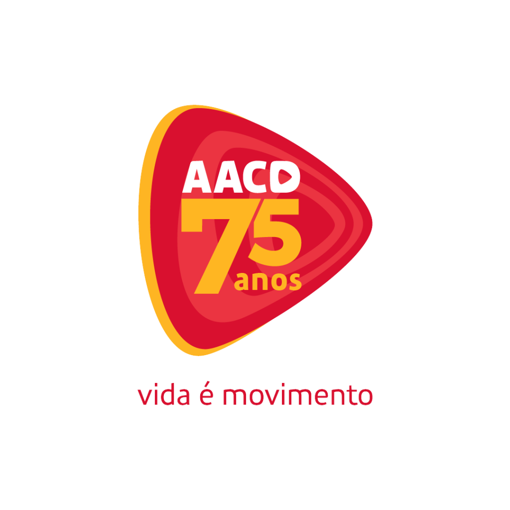 Logo especial em comemoração ao aniversário de 75 anos da AACD