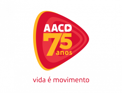 Logo especial em comemoração ao aniversário de 75 anos da AACD