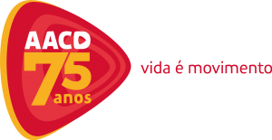 Logo especial em comemoração ao aniversário de 75 anos da AACD