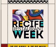 Poster oficial do Recife Restaurant Week