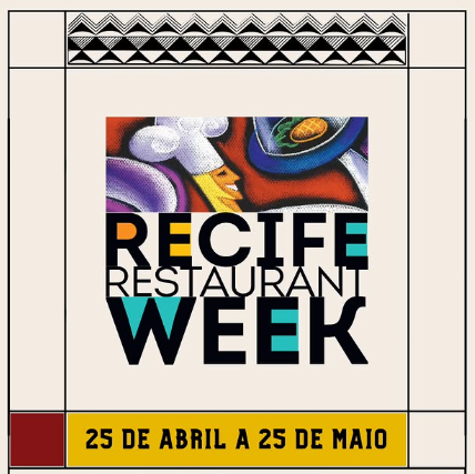 Poster oficial do Recife Restaurant Week