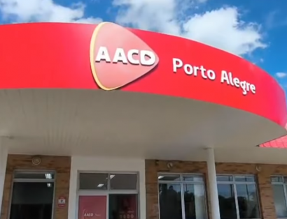 Fachada da AACD Porto Alegre