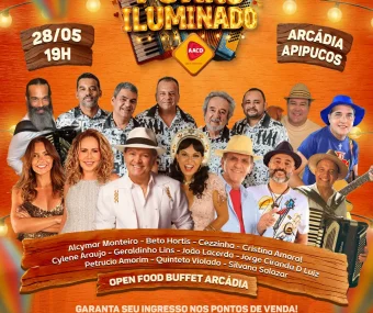 Atrações confirmadas no Forró Iluminado